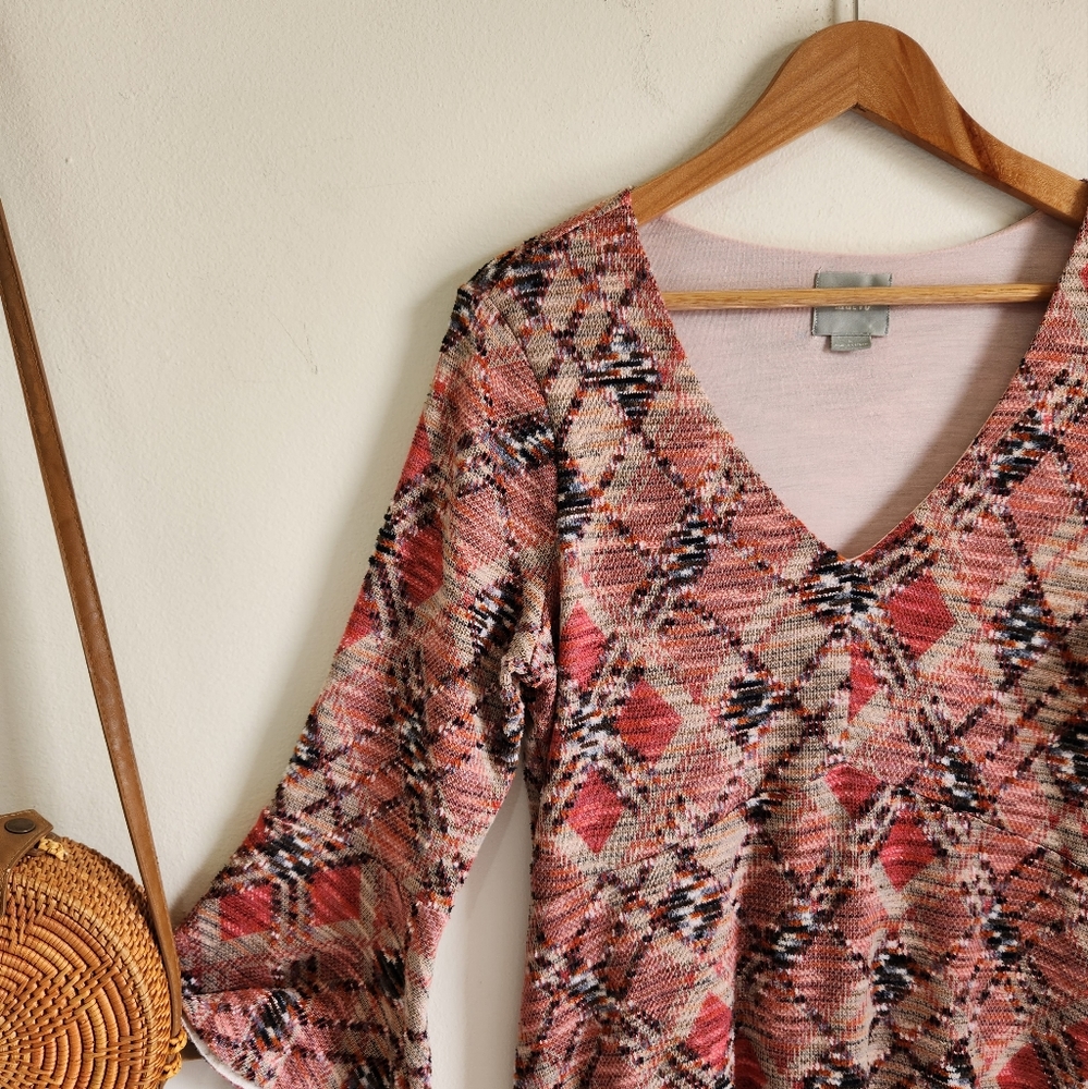 Anthropologie Maeve Erina Swing Dress Size L - Picture 4 of 14